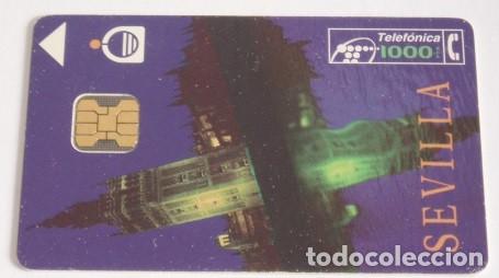 Collection telephone cards: TARJETA TELEFONICA DE ESPA&Ntilde;A, SEVILLA FECHA 11/94 TIRADA 75000