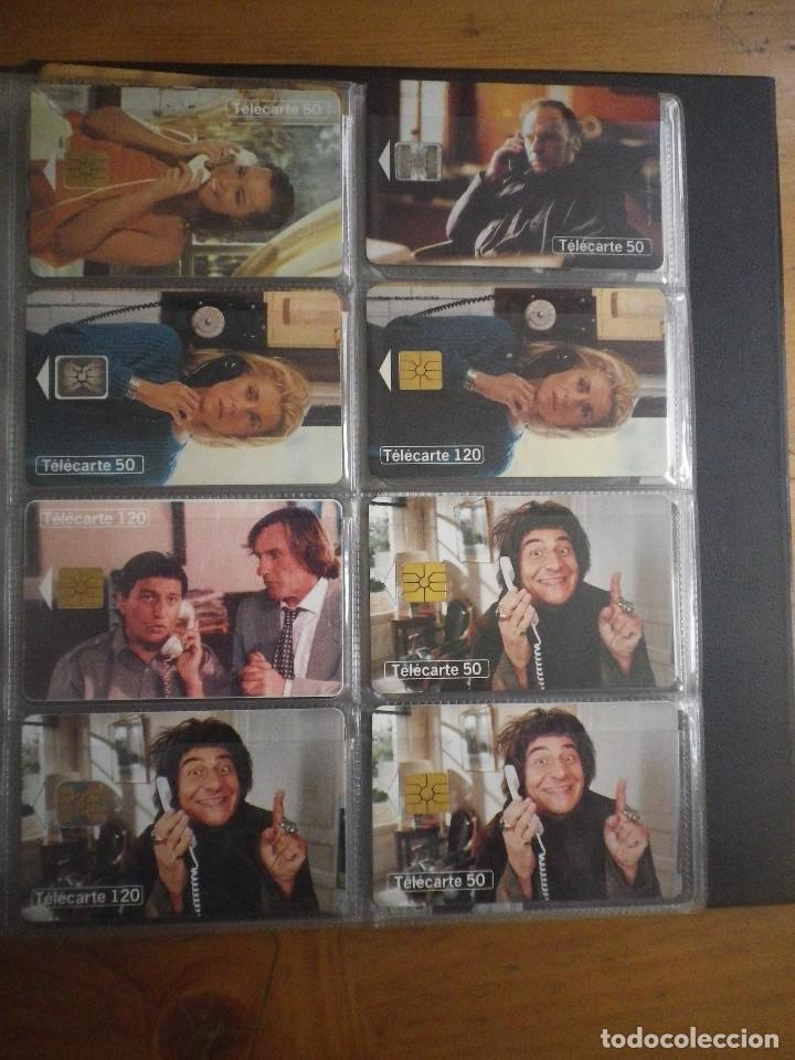 Collection telephone cards: 8 TARJETAS TELEFONO FRANCIA