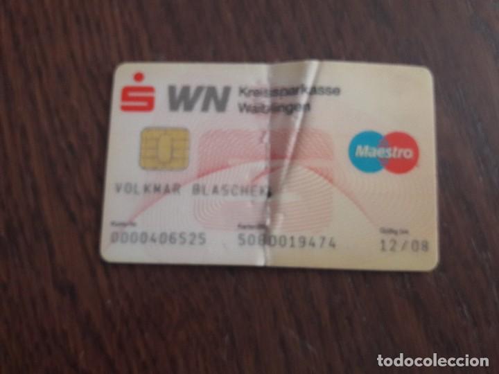 Cartes T&eacute;l&eacute;phoniques de collection: tarjeta visa extranjera