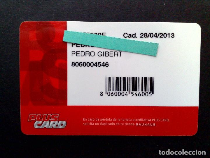 Tarjeta Personal Plus Card De Bauhaus Descripc Vendido En Venta Directa 129687851