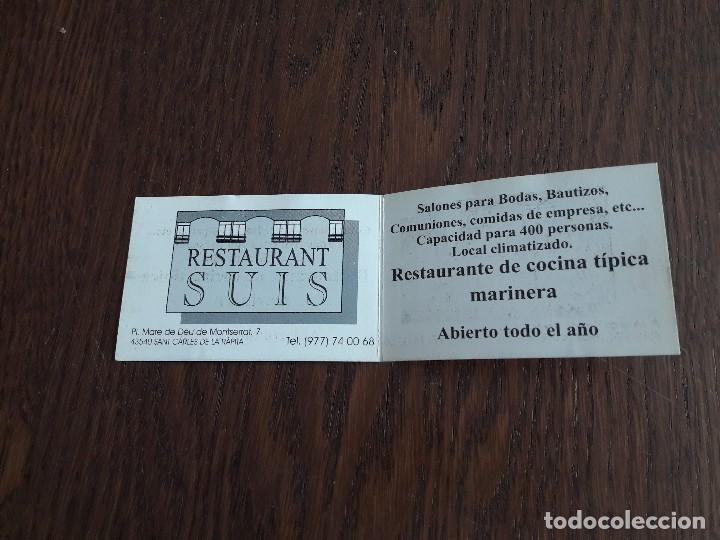 Tarjeta De Visita Restaurante Suis Sant Carles Comprar Tarjetas Telefonicas Antiguas Y De Coleccion En Todocoleccion