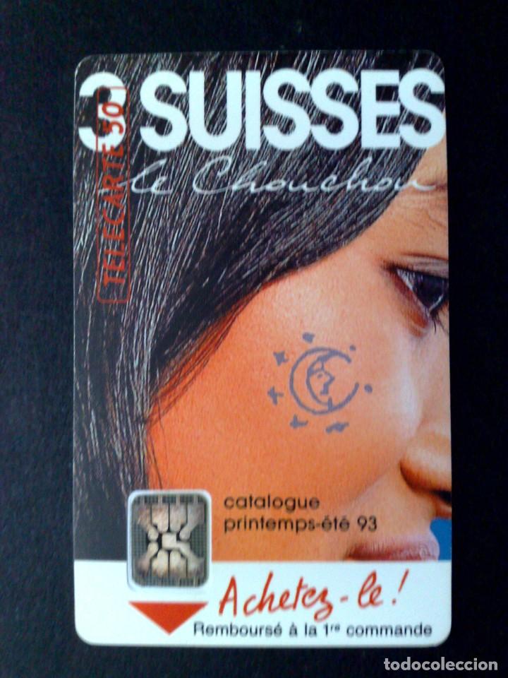 Tarjetas telef&oacute;nicas de colecci&oacute;n: TARJETA TELEFONICA,3 SUISSES (50 UND.) FRANCE TELECOM 1993 (DESCRIPCI&Oacute;N)