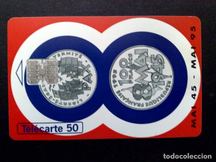 Tarjetas telef&oacute;nicas de colecci&oacute;n: TARJETA TELEFONICA-CONMEMORACI&Oacute;N VICTORIA 1945-1995 (50 UND.) 1995 FRANCE TELECOM (DESCRIPCI&Oacute;N)