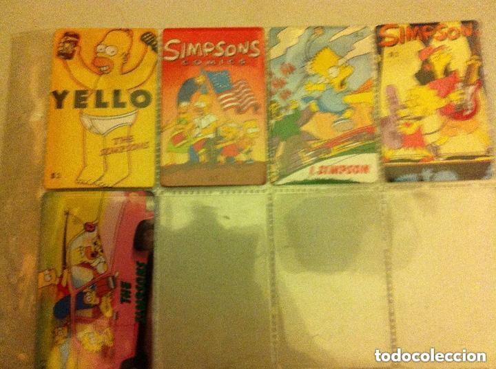Tarjetas telef&oacute;nicas de colecci&oacute;n: Simpsons - lote de 5 - Foto 1