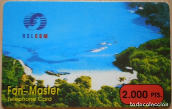 Tarjetas telef&oacute;nicas de colecci&oacute;n: PREPAGO RSLCOM - USADA - CALA DE MALLORCA - A816 - Foto 1