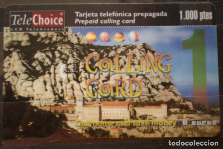 Tarjetas telef&oacute;nicas de colecci&oacute;n: TARJETA PREPAGO - USADA - MONSERRAT BARCELONA - A827