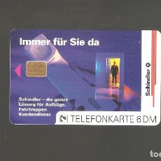 Tarjetas telefónicas de colección: 1 TARJETA TELEFONICA ALEMANA PRIVADA SERIES O 1997