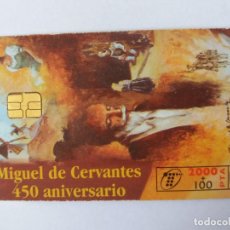 Carte telefoniche di collezione: TARJETA TELEFONICA - MIGUEL DE CERVANTES 450 ANIVERSARIO - 0697