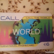 Tarjetas telefónicas de colección: TARJETA TELEFONICA USADA -AÑO 2004 -I CALL -CALL THE WORLD