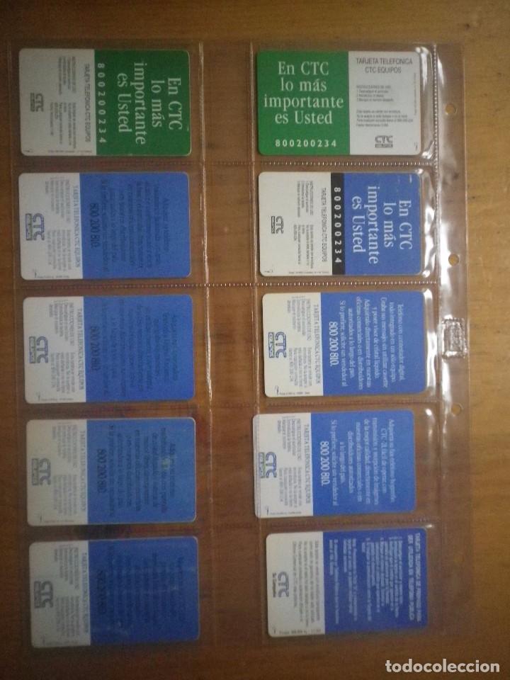 Tarjetas telef&oacute;nicas de colecci&oacute;n: 10 TARJETAS TELEF&Oacute;NICA DE CHILE - Foto 2