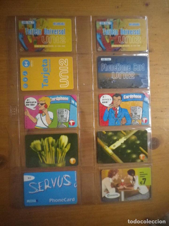 Tarjetas telef&oacute;nicas de colecci&oacute;n: 10 TARJETAS  TELEF&Oacute;NICAS DE PREPAGO - Foto 1