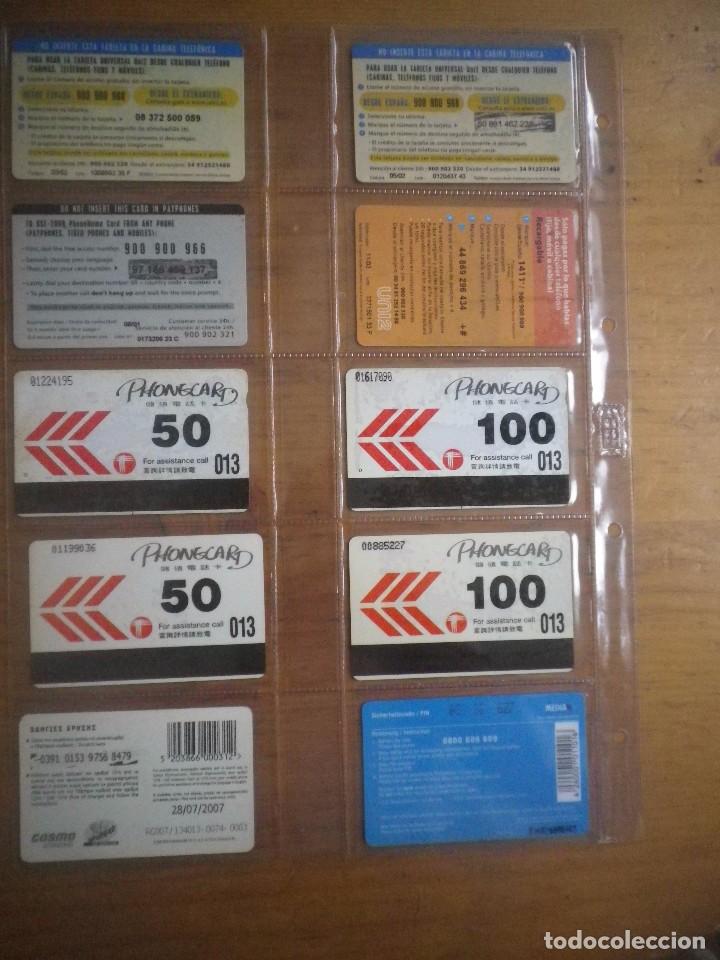 Tarjetas telef&oacute;nicas de colecci&oacute;n: 10 TARJETAS  TELEF&Oacute;NICAS DE PREPAGO - Foto 2