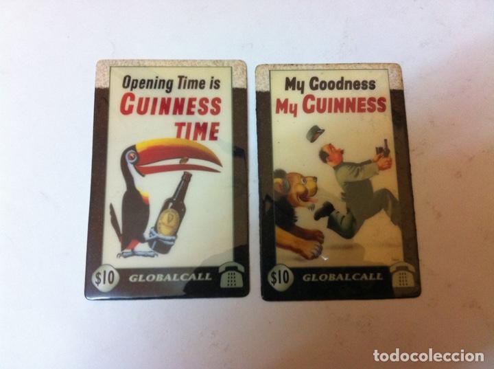Tarjetas telef&oacute;nicas de colecci&oacute;n: guinness - 2 tarjetas - Foto 1