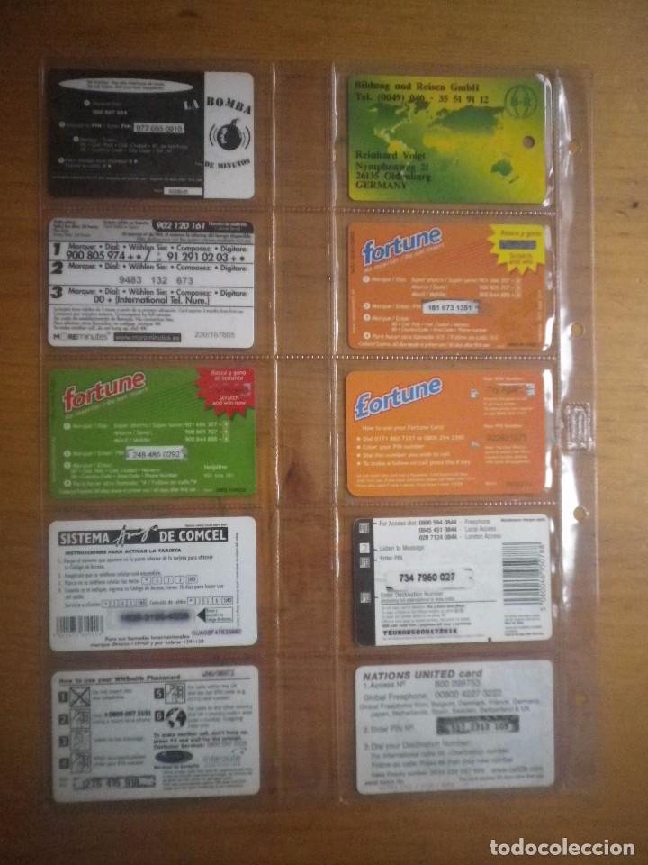 Tarjetas telef&oacute;nicas de colecci&oacute;n: 10 TARJETAS  TELEF&Oacute;NICAS DE PREPAGO - Foto 2