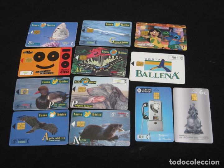 Tarjetas telef&oacute;nicas de colecci&oacute;n: 12 tarjetas telefonicas - Foto 1