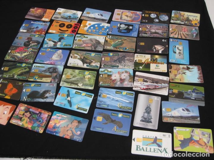 Tarjetas telef&oacute;nicas de colecci&oacute;n: 42 tarjetas telefonicas. - Foto 1