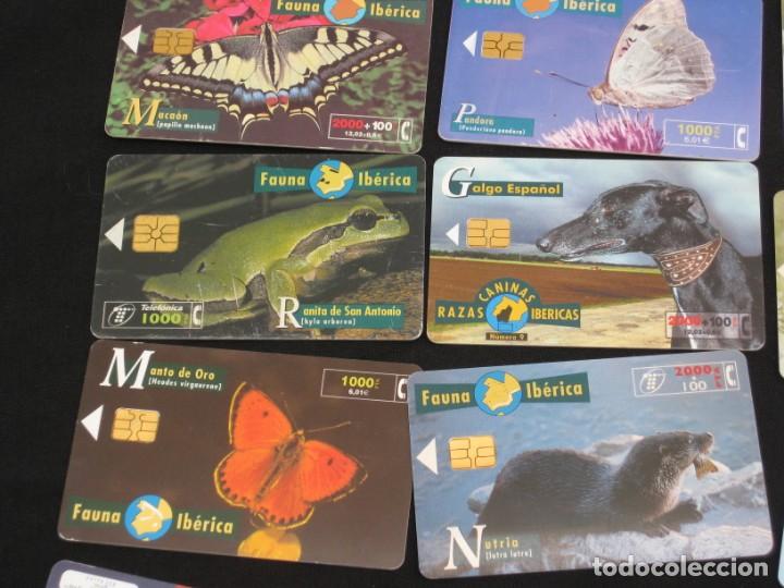 Tarjetas telef&oacute;nicas de colecci&oacute;n: 42 tarjetas telefonicas. - Foto 3