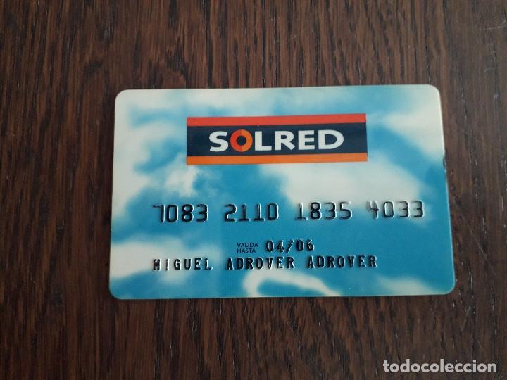 Tarjetas telef&oacute;nicas de colecci&oacute;n: tarjeta Solred - Foto 1