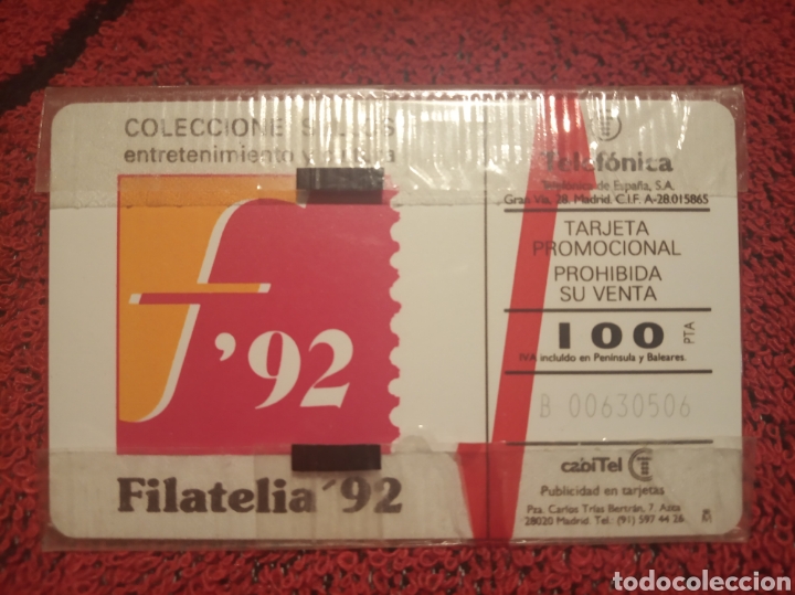 Tarjetas telef&oacute;nicas de colecci&oacute;n: Tarjeta telef&oacute;nica - Foto 2