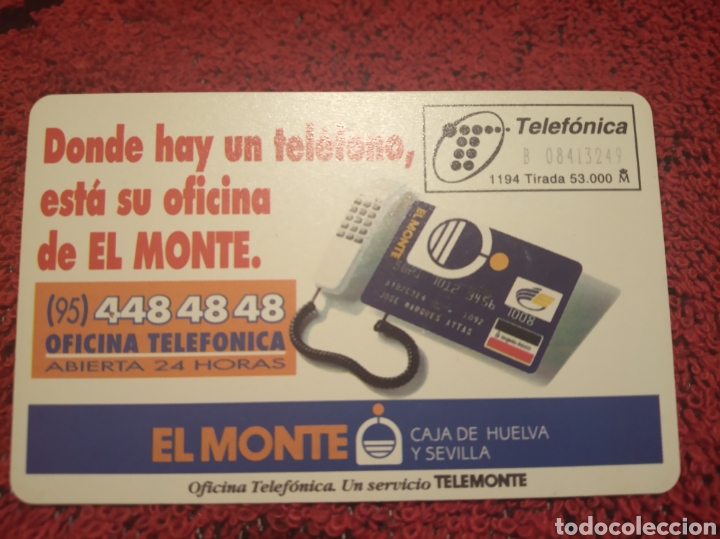 Tarjetas telef&oacute;nicas de colecci&oacute;n: Tarjeta telef&oacute;nica - Foto 1