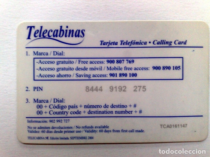 10 tarjetas telefono prepago - Buy Antique and collectible telephone cards  on todocoleccion