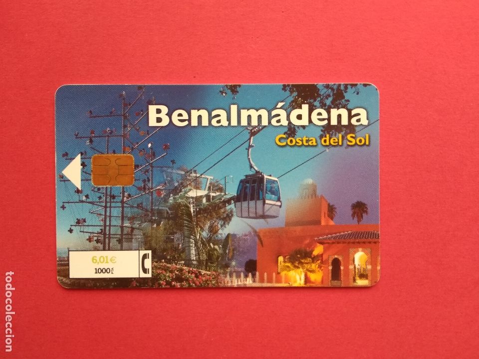 Sammlung von Telefonkarten: TARJETA TELEFONICA DE ESPA&Ntilde;A USADA CP - 235 BENALMADENA COSTA DEL SOL 09/01