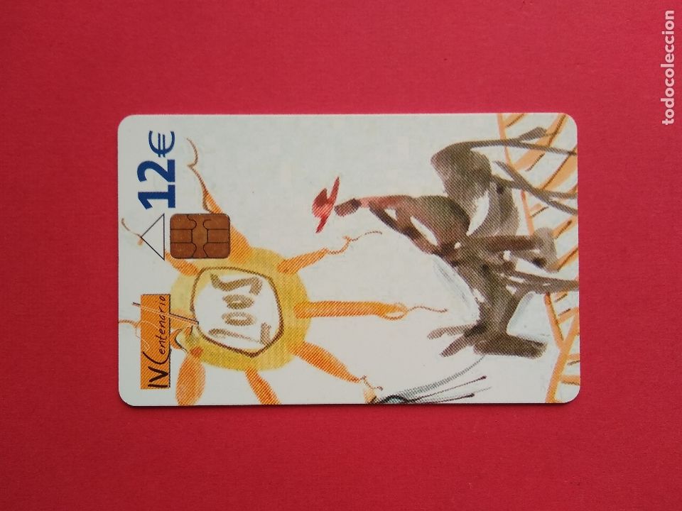 Sammlung von Telefonkarten: TARJETA TELEFONICA DE ESPA&Ntilde;A USADA 08/05 IV CENTENARIO