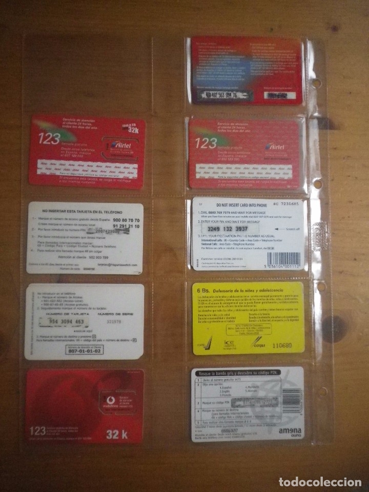 Tarjetas telef&oacute;nicas de colecci&oacute;n: 9 TARJETAS TELEF&Oacute;NICA Y PREPAGO - Foto 2