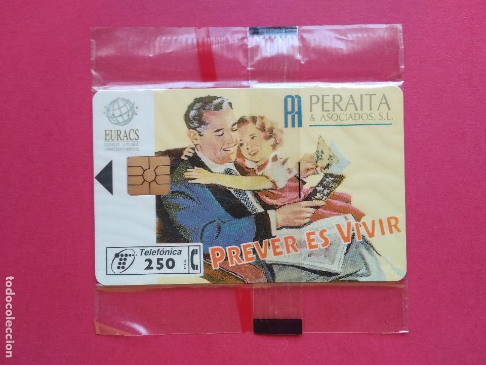 Tarjetas telef&oacute;nicas de colecci&oacute;n: TARJETA TELEFONICA DE ESPA&Ntilde;A NUEVA PRECINTADA P - 220 PERAITA 10/96 , TIRADA 5000