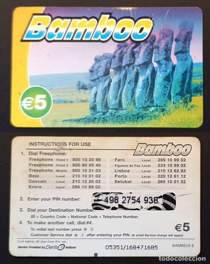 Tarjetas telef&oacute;nicas de colecci&oacute;n: TARJETA TELEFONICA - BAMBOO - Foto 1