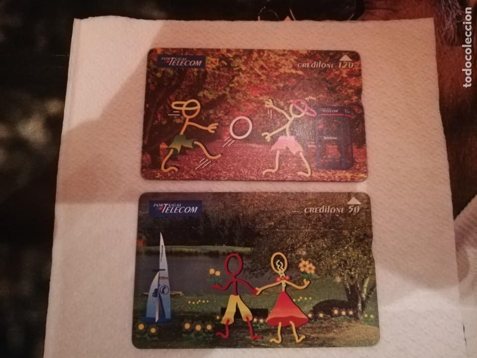 Cart&otilde;es de telefone de cole&ccedil;&atilde;o: LOTE DE 2  TARJETA TELEF&Oacute;NICA