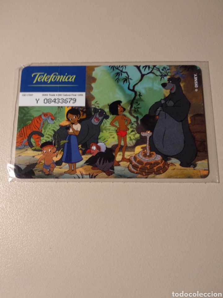 Tarjetas telef&oacute;nicas de colecci&oacute;n: TARJETA TELEFONICA EL LIBRO DE LA SELVA 2 - Foto 2