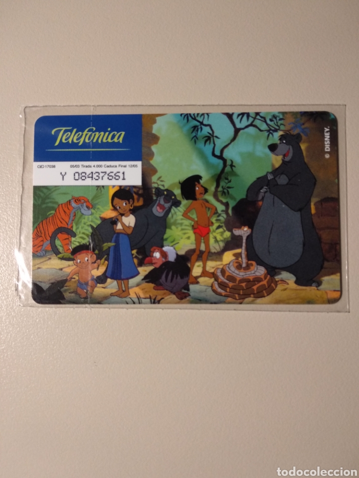Tarjetas telef&oacute;nicas de colecci&oacute;n: TARJETA TELEFONICA EL LIBRO DE LA SELVA 2 - Foto 2