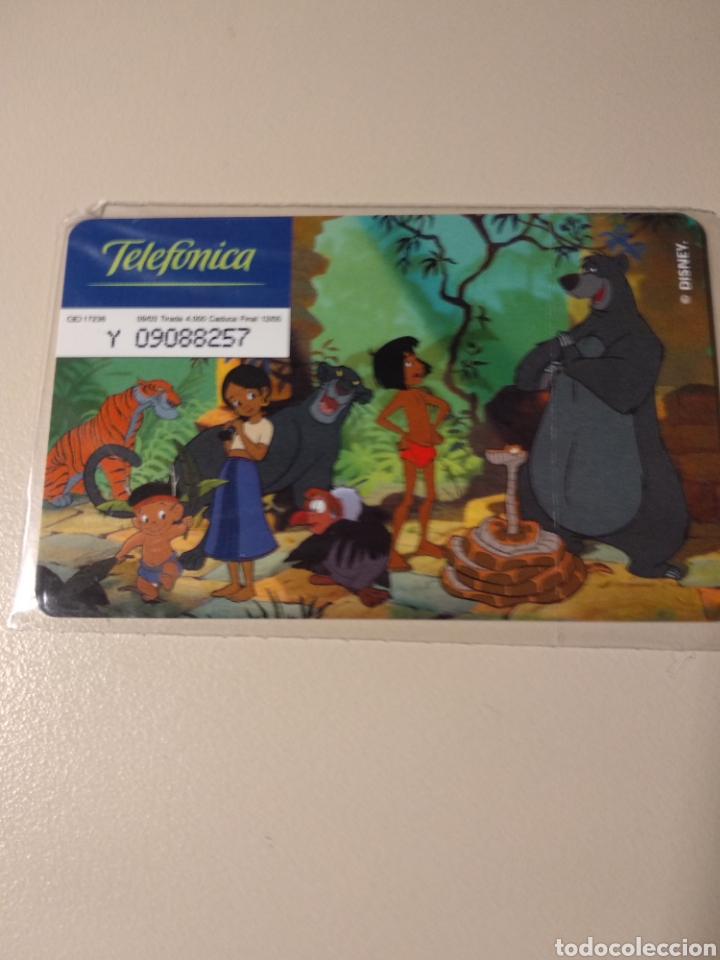 Tarjetas telef&oacute;nicas de colecci&oacute;n: TARJETA TELEFONICA EL LIBRO DE LA SELVA - Foto 2