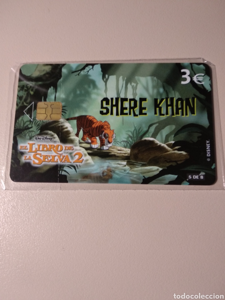 Tarjetas telef&oacute;nicas de colecci&oacute;n: TARJETA TELEFONICA EL LIBRO DE LA SELVA - Foto 1