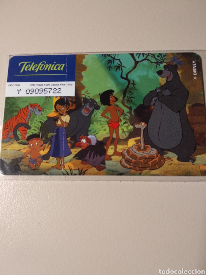Tarjetas telef&oacute;nicas de colecci&oacute;n: TARJETA TELEFONICA EL LIBRO DE LA SELVA 2 - Foto 2