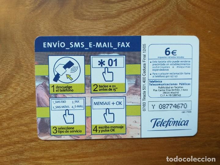 Tarjetas telef&oacute;nicas de colecci&oacute;n: TARJETA TELEFONICA - Foto 2