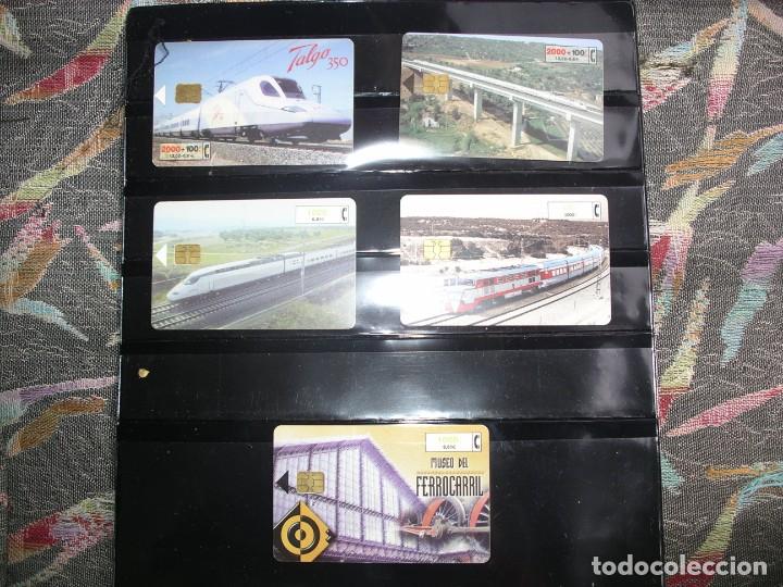 Tarjetas telef&oacute;nicas de colecci&oacute;n: Trenes - Foto 1