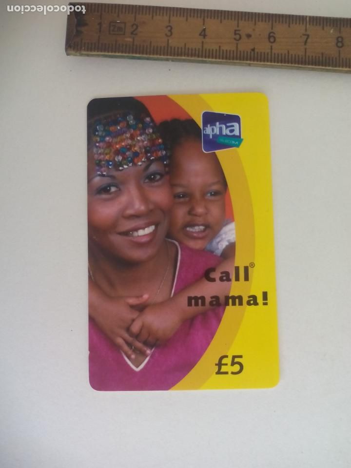 Sammlung von Telefonkarten: TARJETA TELEFONICA ALPHA TELECOM. CALL MAMA.