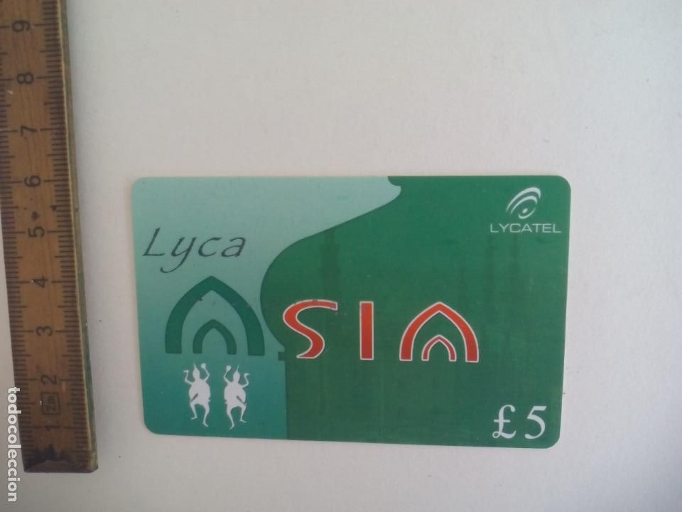 Sammlung von Telefonkarten: TARJETA TELEFONICA LYCA ASIA. LYCATEL