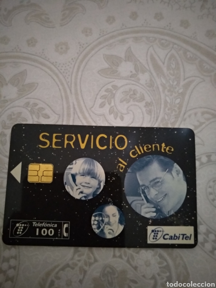 Tarjetas telef&oacute;nicas de colecci&oacute;n: Tarjeta telefonica Servicio al Cliente - Foto 1