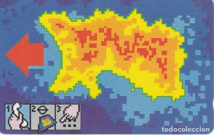 Tarjetas telef&oacute;nicas de colecci&oacute;n: 10 JERC TARJETA DE LA ISLA DE JERSEY DEL MAPA DE LA ISLA - Foto 1