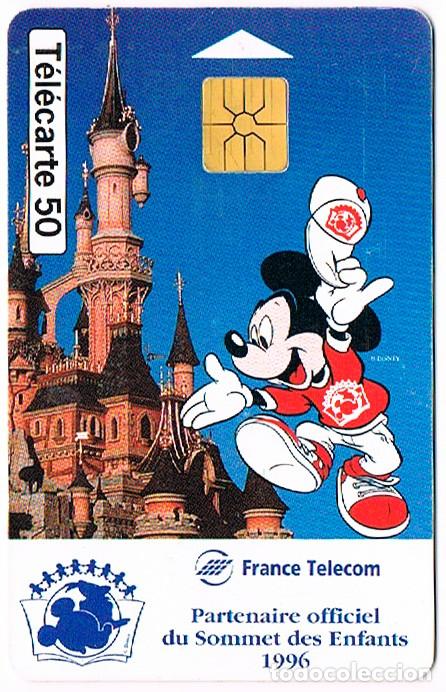 Tarjetas telef&oacute;nicas de colecci&oacute;n: MICKY MOUSE, DISNEYLAND PARIS - Foto 1