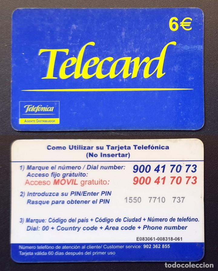 Tarjetas telef&oacute;nicas de colecci&oacute;n: TARJETA TELEFONICA - Foto 1