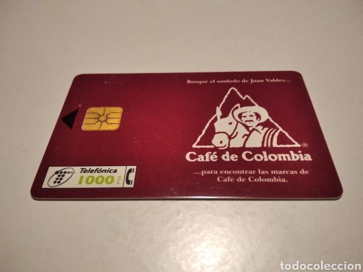 Tarjetas telef&oacute;nicas de colecci&oacute;n: Caf&eacute; de Colombia - Foto 1