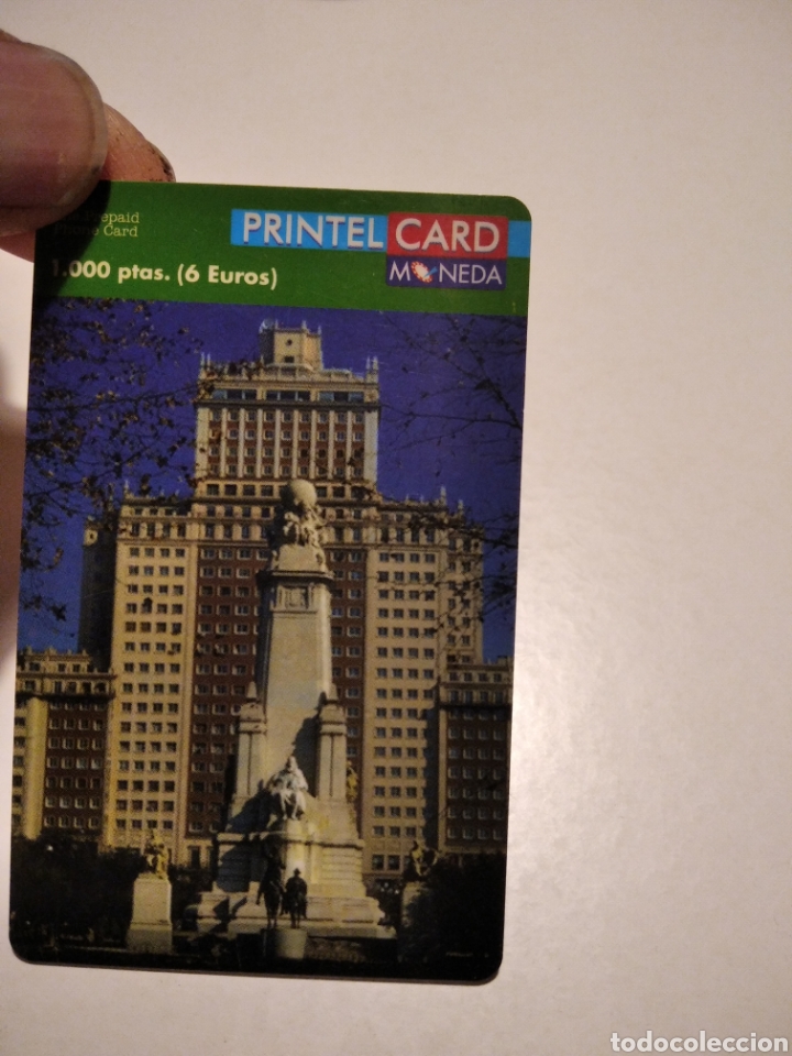 Tarjetas telef&oacute;nicas de colecci&oacute;n: Printel card madrid - Foto 1