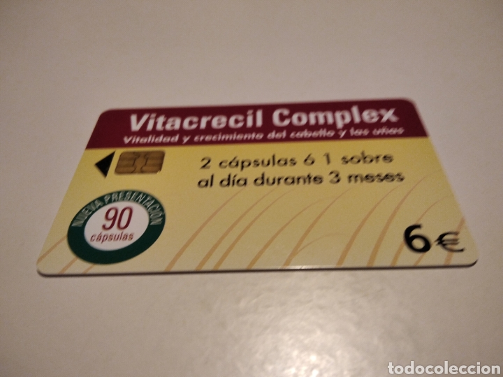 Tarjetas telef&oacute;nicas de colecci&oacute;n: Vitacretcil complex - Foto 1