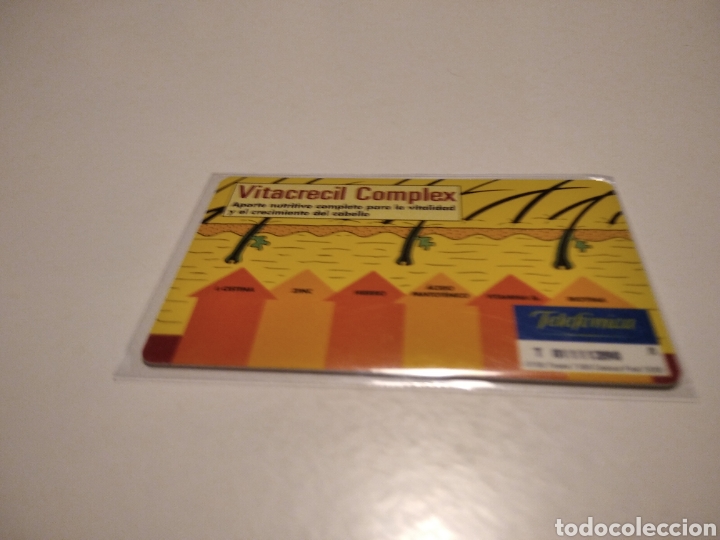 Tarjetas telef&oacute;nicas de colecci&oacute;n: Vitacrecil complex - Foto 2