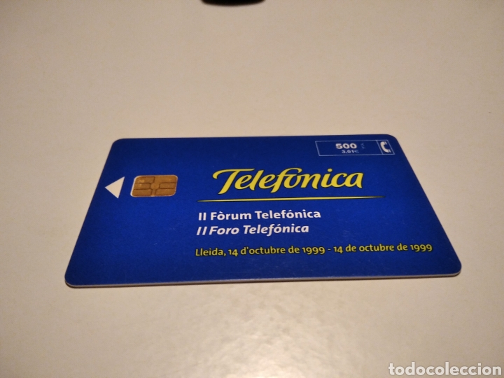 Tarjetas telef&oacute;nicas de colecci&oacute;n: II F&oacute;rum telef&oacute;nica - Foto 1