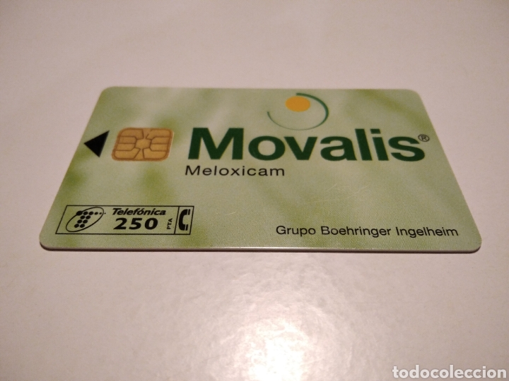 Tarjetas telef&oacute;nicas de colecci&oacute;n: Movalis mucosan - Foto 1